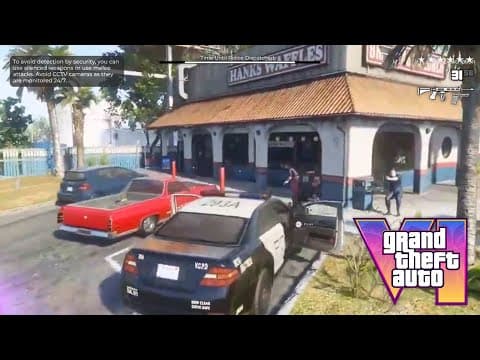 GTA 6 Gameplay: The Wanted System, Cops & Police Activity